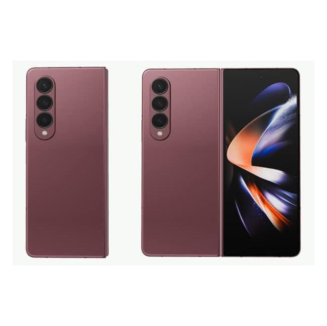 Samsung Galaxy Z Fold 4 256GB Burgundy | Premium Foldable 5G Phone