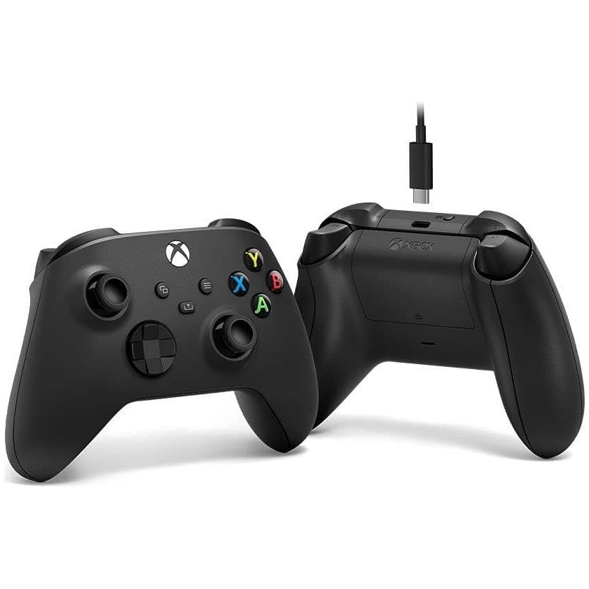 Microsoft Xbox Series X/S Wireless Controller – Carbon Black | Bluetooth Gaming Controller for Xbox & PC