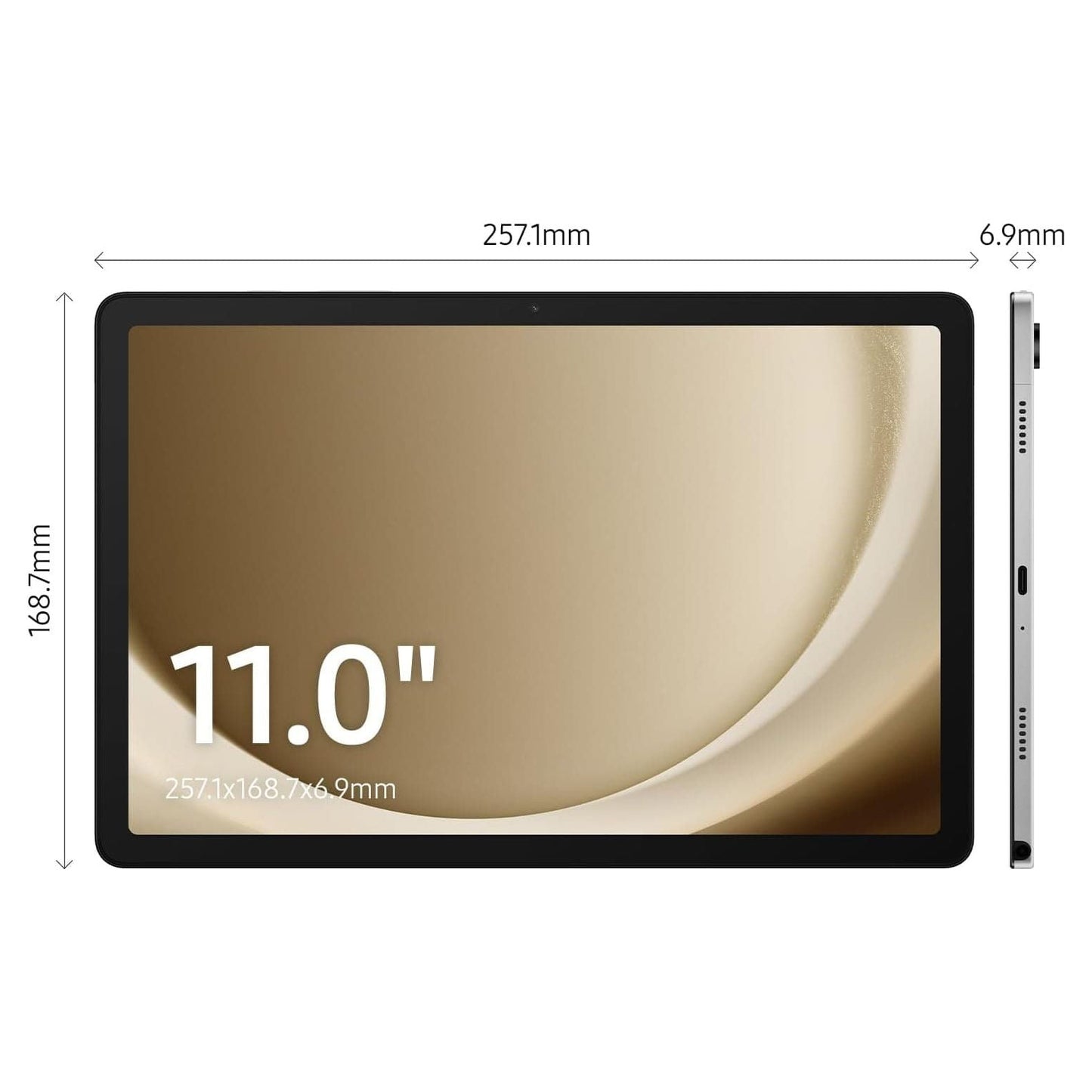 Samsung Galaxy Tab A9+ 11″ Cellular 64GB Silver Tablet