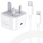 20W Fast Charging USB-C Wall Adapter Kit