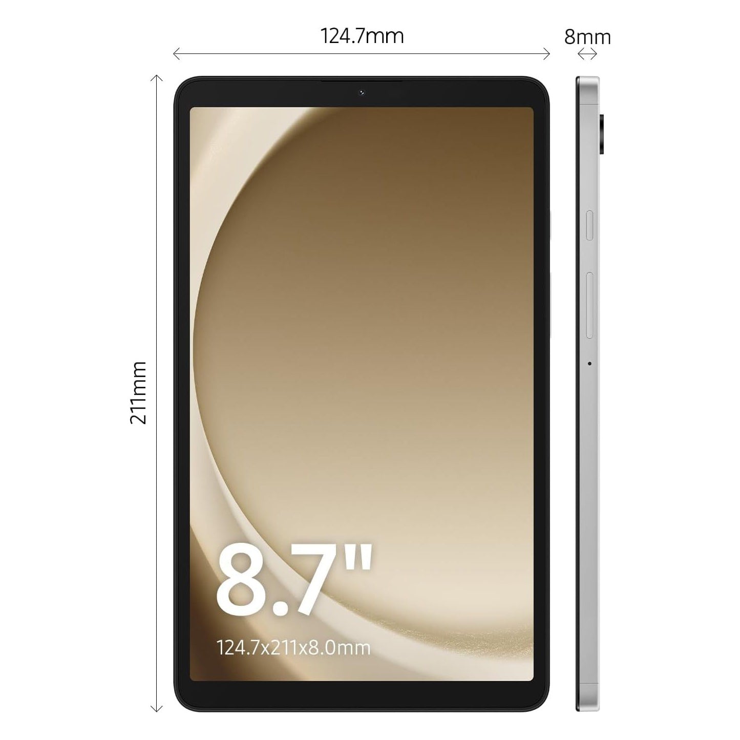 Samsung Galaxy Tab A9 8.7″ 64GB Wi‑Fi Silver Tablet