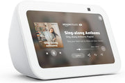 Amazon Echo Show 5 (3rd Gen) | Smart Display & Alarm Clock with Enhanced Sound Glacier White