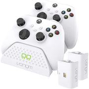Venom Xbox Series X/S & One Twin Docking & Charging Station White