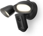 Ring Floodlight Cam 4K Pro Wired Security Camera – Black
