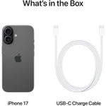Apple iPhone 17 256GB Black Unlocked Smartphone