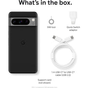 Google Pixel 8 128GB Black 5G Unlocked