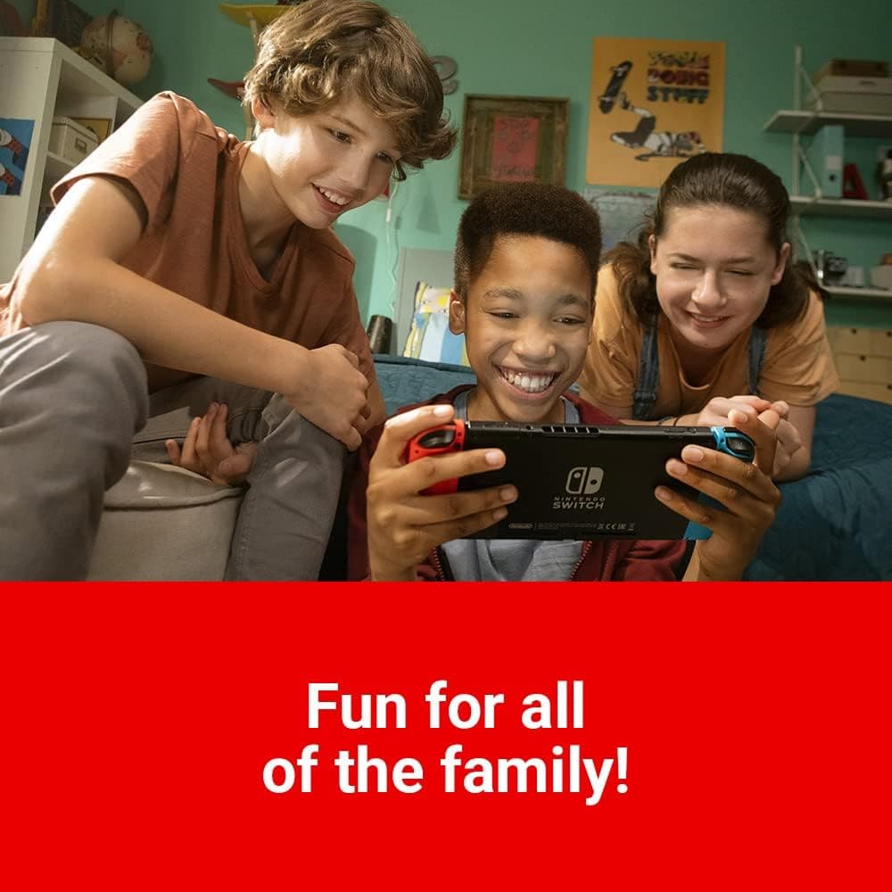 Nintendo Switch Console - Neon Red/Neon Blue