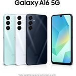 Samsung Galaxy A16 5G Smartphone | 128GB Storage, 4GB RAM, Light Gray, Unlocked Android Mobile Phone