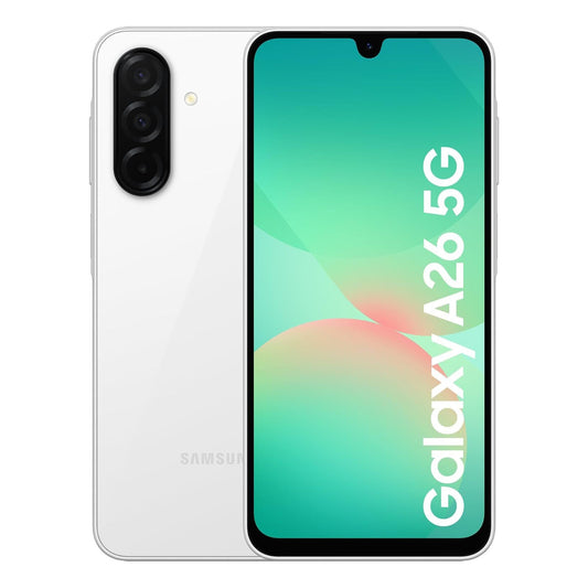 Samsung Galaxy A26 5G 8GB RAM 256GB White Unlocked Smartphone New