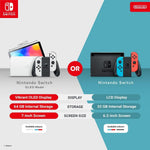 Nintendo Switch Neon Red Blue 32GB UK