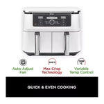 Ninja Foodi Dual Zone Air Fryer 9.5L AF400UK