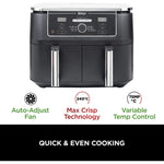 Ninja Foodi Dual Zone Air Fryer 9.5L AF400UK