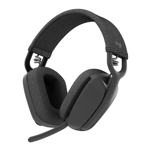 Logitech Zone Vibe 100 Wireless Headset – Graphite, Wireless Over-Ear Headset for Work and Entertainment