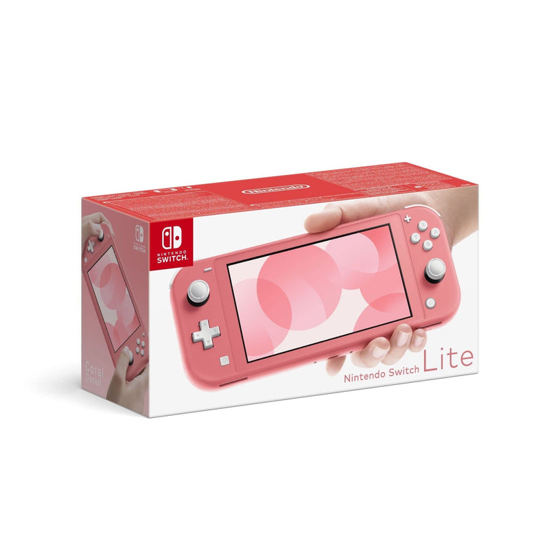 Nintendo Switch Lite Console 32GB Storage - Coral Pink