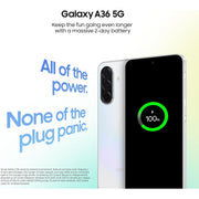 Samsung Galaxy A36 128GB Black 5G Unlocked