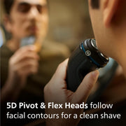 Philips Series 3000 Electric Shaver S3145/00 Dark Moon