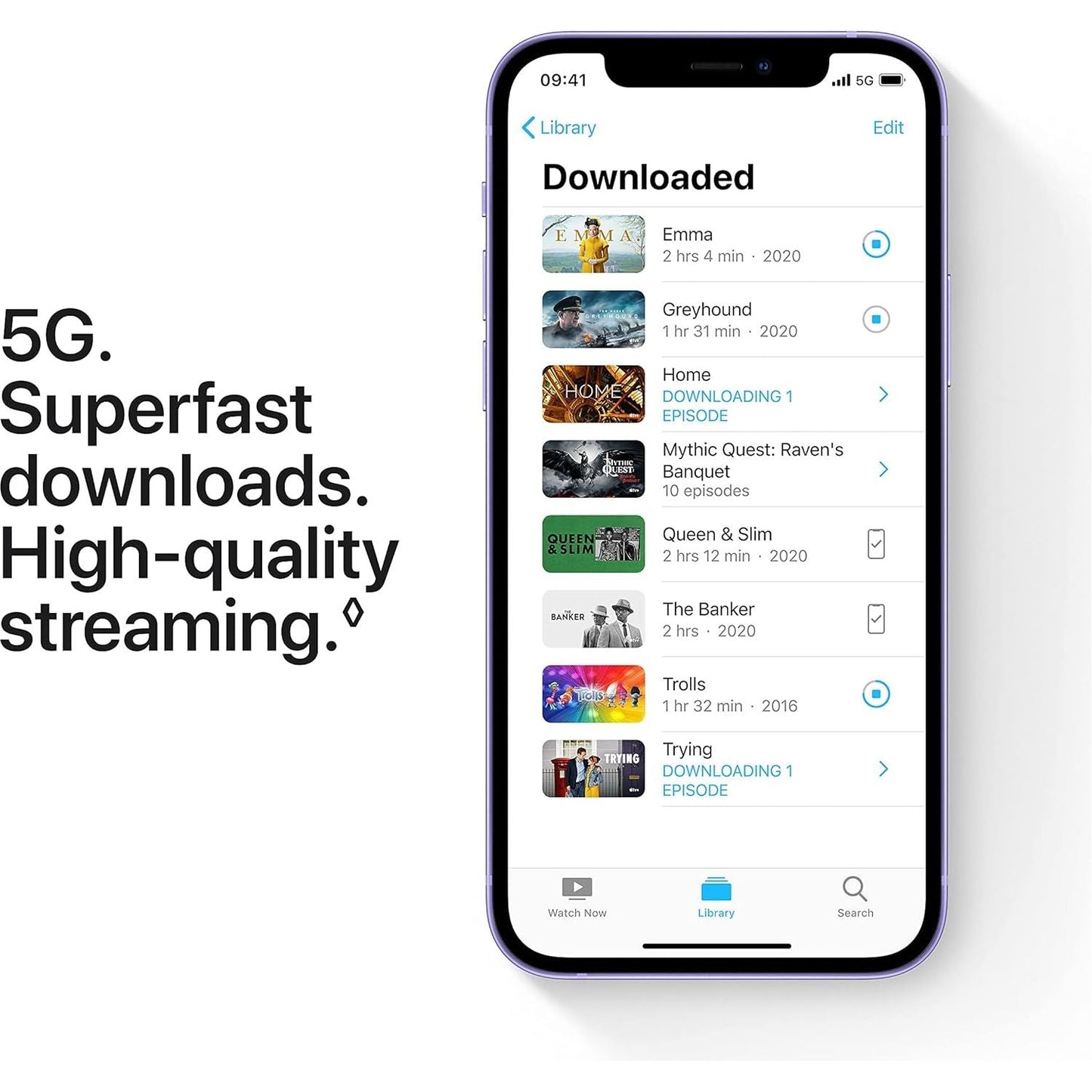 Apple iPhone 12 128GB Unlocked Purple SIM‑Free Smartphone