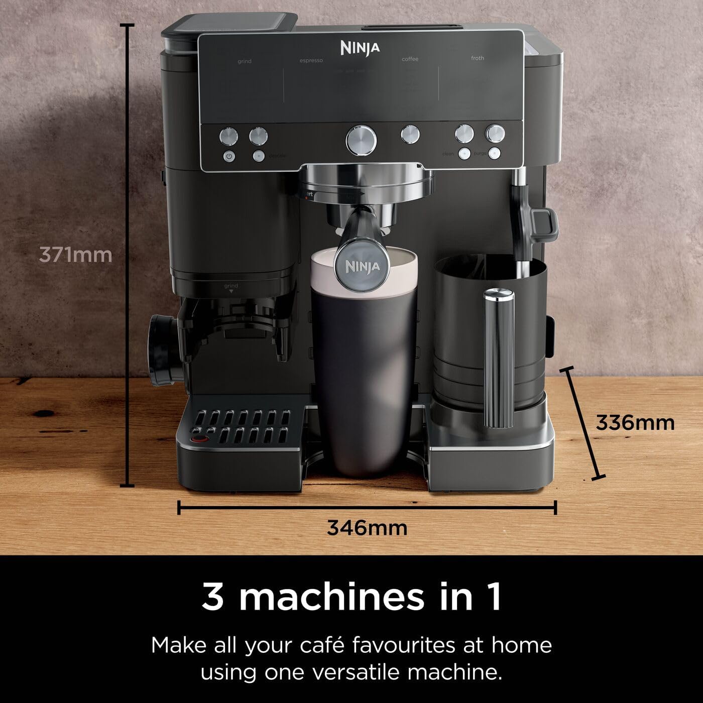 Ninja Luxe Premier 3-in-1 Coffee Machine