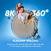 Insta360 X5 8K 360 Action Camera