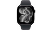 Apple Watch Series 11 GPS 46mm Jet Black with Black Sport Band M/L