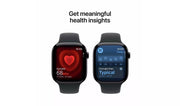 Apple Watch Series 11 GPS 46mm Jet Black with Black Sport Band M/L