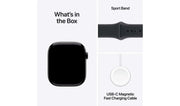 Apple Watch Series 11 GPS 46mm Jet Black with Black Sport Band M/L