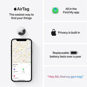 Apple AirTag Tracker One-Tap Setup UK