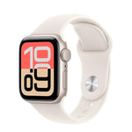 Apple Watch SE (3rd Gen) GPS 40mm Starlight Aluminium Case & Sport Band | Fitness & Smartwatch