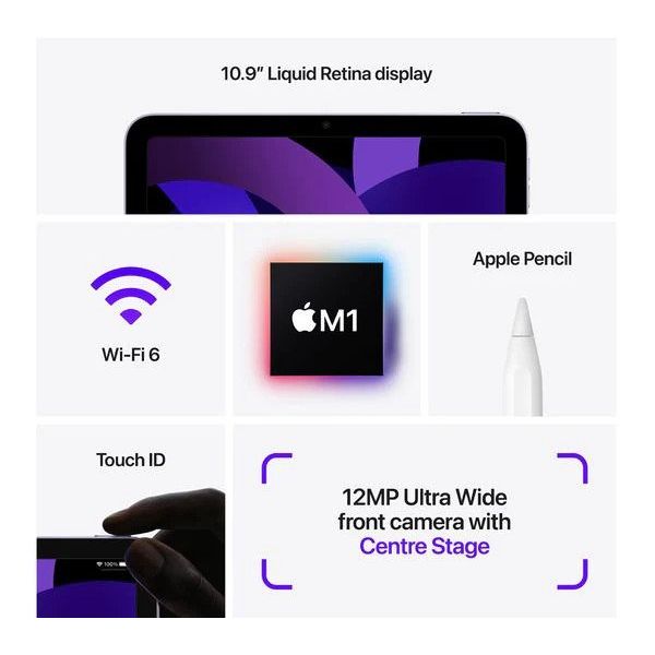 Apple iPad 5th Generation 10.9″ Space Grey 64GB Wi‑Fi Tablet