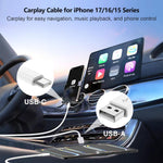 Dual USB Car Charger USB-A & USB-C Fast UK