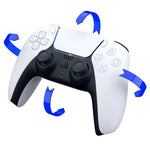 PlayStation 5 DualSense Wireless Controller White, Haptic Feedback & Adaptive Triggers
