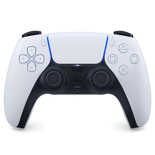 PlayStation 5 DualSense Wireless Controller White, Haptic Feedback & Adaptive Triggers