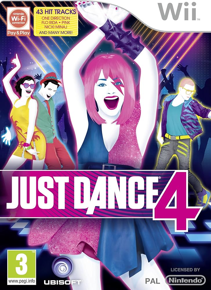 Just Dance 4 – Nintendo Wii Game | Party Dance Game | Multiplayer Family Fun