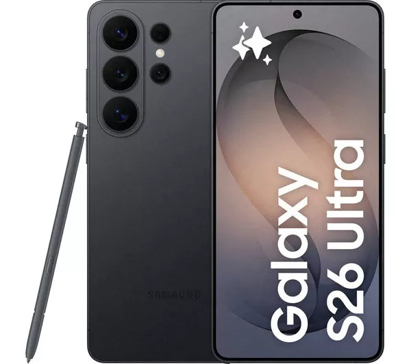 Samsung Galaxy S26 Ultra 256GB Black 5G Unlocked Smartphone – AI Camera, 6.9" AMOLED
