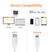 Lightning to USB-C Fast Charging Cable UK