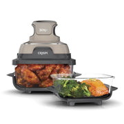 Ninja Crispi 4-in-1 Glass Air Fryer 4 Qt Silver