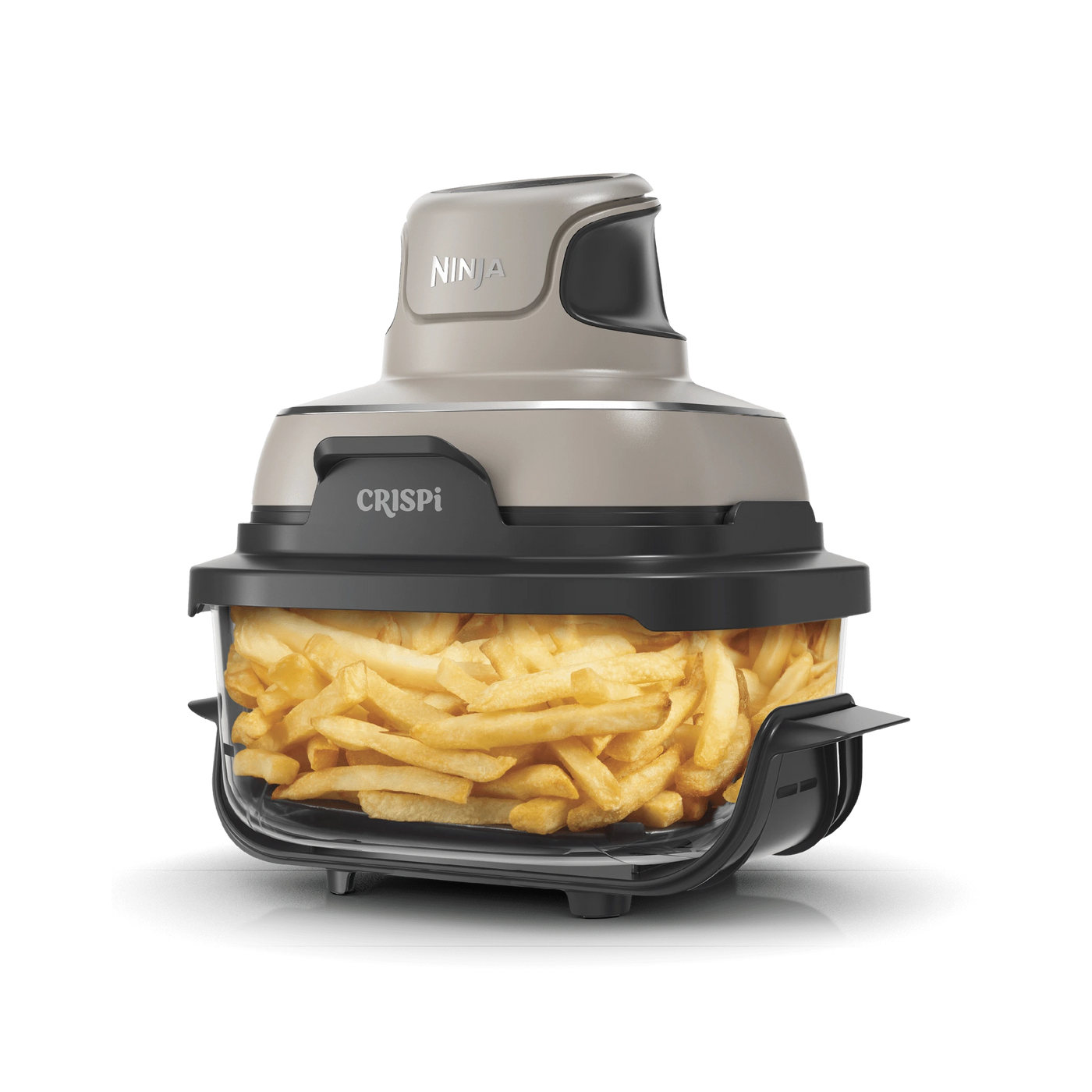 Ninja Crispi 4-in-1 Glass Air Fryer 4 Qt Silver Used - fair
