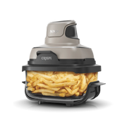 Ninja Crispi 4-in-1 Glass Air Fryer 4 Qt Silver Used - fair