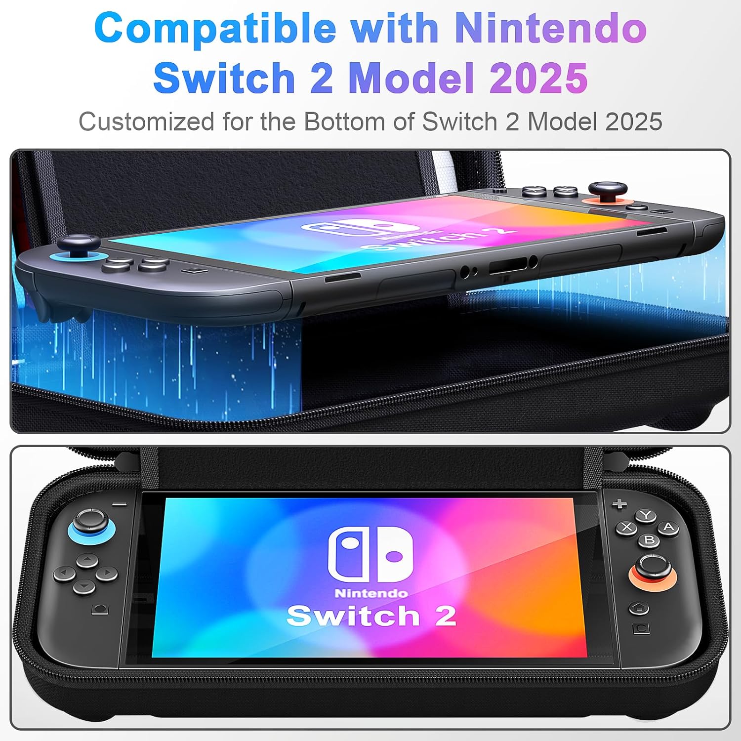 Nintendo Switch Carry Case Protective Hard Shell Travel Storage & Accessory