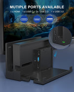 Nintendo Switch Charging Dock Official Style TV Dock & Charging Station