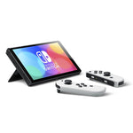 Nintendo Switch OLED Model Console White Docked & Handheld Gaming Used - Fair