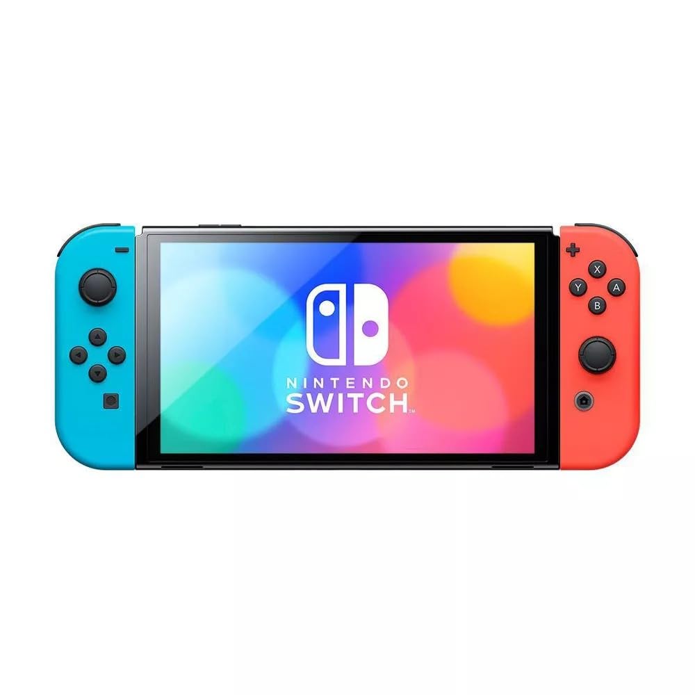 Nintendo Switch OLED Model Neon Blue & Red (Global Version) Gaming Consoles