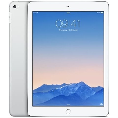 Apple iPad Air 2 (A1566) 16GB Silver – 9.7" Retina Display, Wi-Fi, Lightweight Design