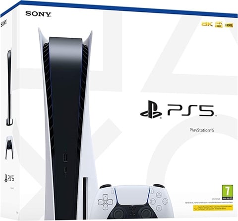 Sony PlayStation 5 Disc Edition – 825GB White | 4K Gaming, Ultra-Fast SSD, DualSense Controller, PS5 Blu-ray Disc Drive New