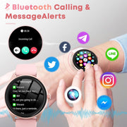 Smart Watch Pink IP67 Waterproof Android iOS