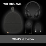 Sony WH-1000XM5 Over-Ear Headphones Noise Cancelling Hi-Res Audio, Bluetooth