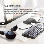USB-C Hub 4 Port 10Gbps Gen2 Adapter Black