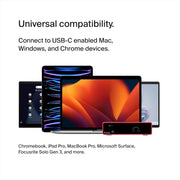USB-C Hub 4 Port 10Gbps Gen2 Adapter Black