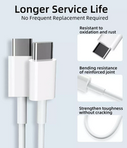 USB-C to USB-C 100W Fast Charging Cable UK