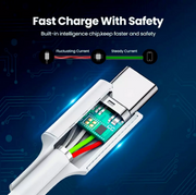 USB-C to USB-C 100W Fast Charging Cable UK